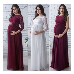Maternity photography props lace women dress